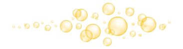 golden-glossy-bubbles